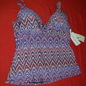 Island escape Tankini top